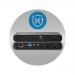 Kensington SD5550T Thunderbolt™ 3 and USB-C dual 4K docking station – Windows and Mac - Black