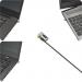 Kensington ClickSafe® 3-in-1 Combination Laptop Lock Black