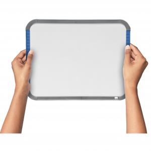 Photos - Dry Erase Board / Flipchart Nobo Mini Magnetic Whiteboard Slim Frame 220x280mm White QB05142ASTD 