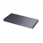 Plain steel shelf internal fitment for systems storage - graphite grey 2PS