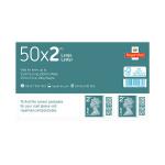 Royal Mail Second Class Large Postage Stamp Sheet (Pack of 50) BBSL2 POF15484