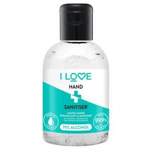 I Love Hand Sanitiser Gel 100ml