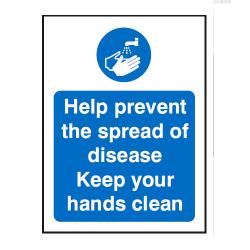 Cheap Stationery Supply of SECO help prevent the spread of disease keep your hands clean self adhesive vinyl , with peel and stick backing 200 x 300 Office Statationery